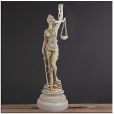 GREEK GODDESS THEMIS STATUE FIGURINE SCALES OF JUSTICE SCULPTURE BLIND LAWYER 710560792962  132089838331